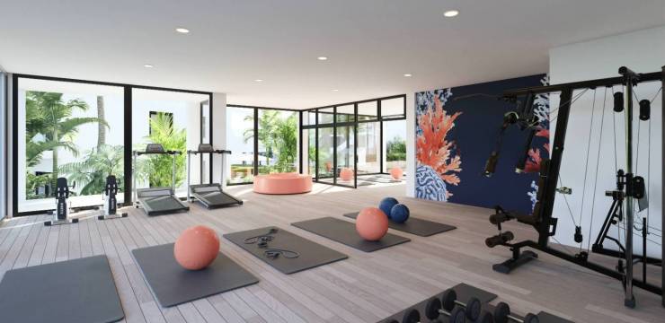 3 Exclusieve appartementen te koop in Estepona met zwembad en fitnessruimte die je adem zullen benemen